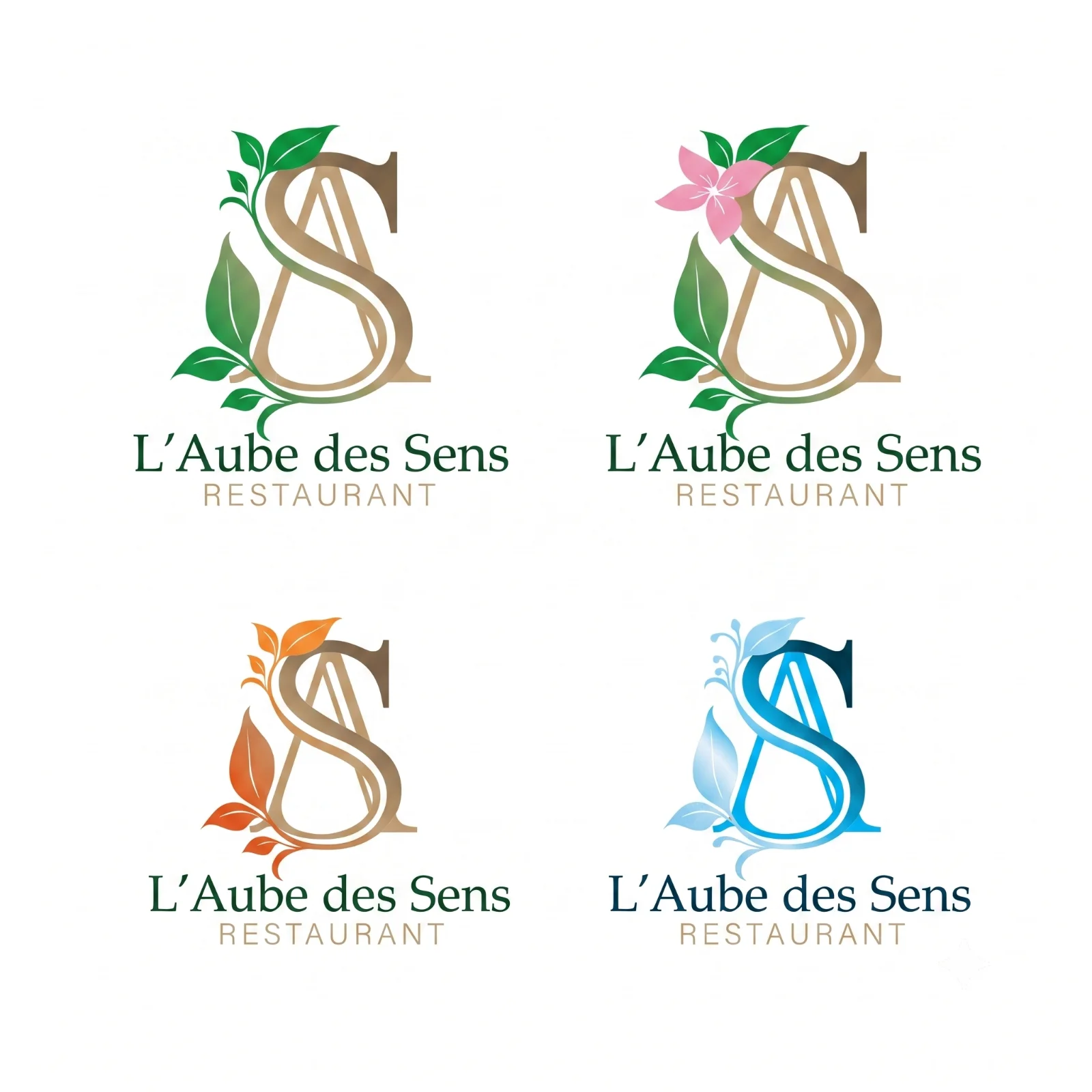 Les quatres saisons du logo ADS